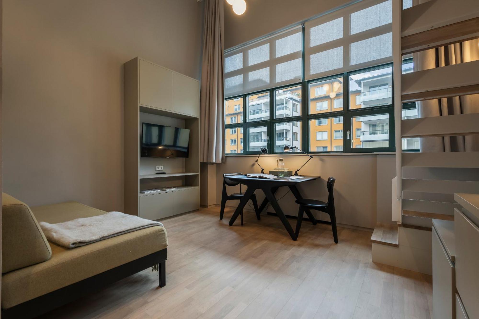 Unity Hammarby Sjoestad - A Studio Hotel ストックホルム エクステリア 写真