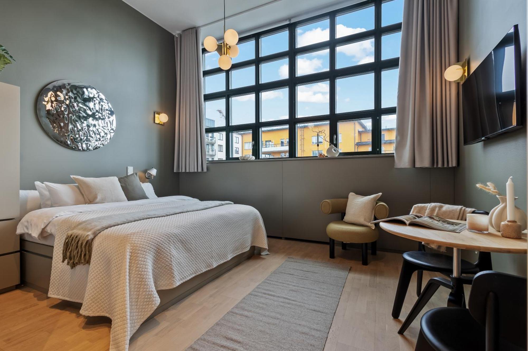 Unity Hammarby Sjoestad - A Studio Hotel ストックホルム エクステリア 写真
